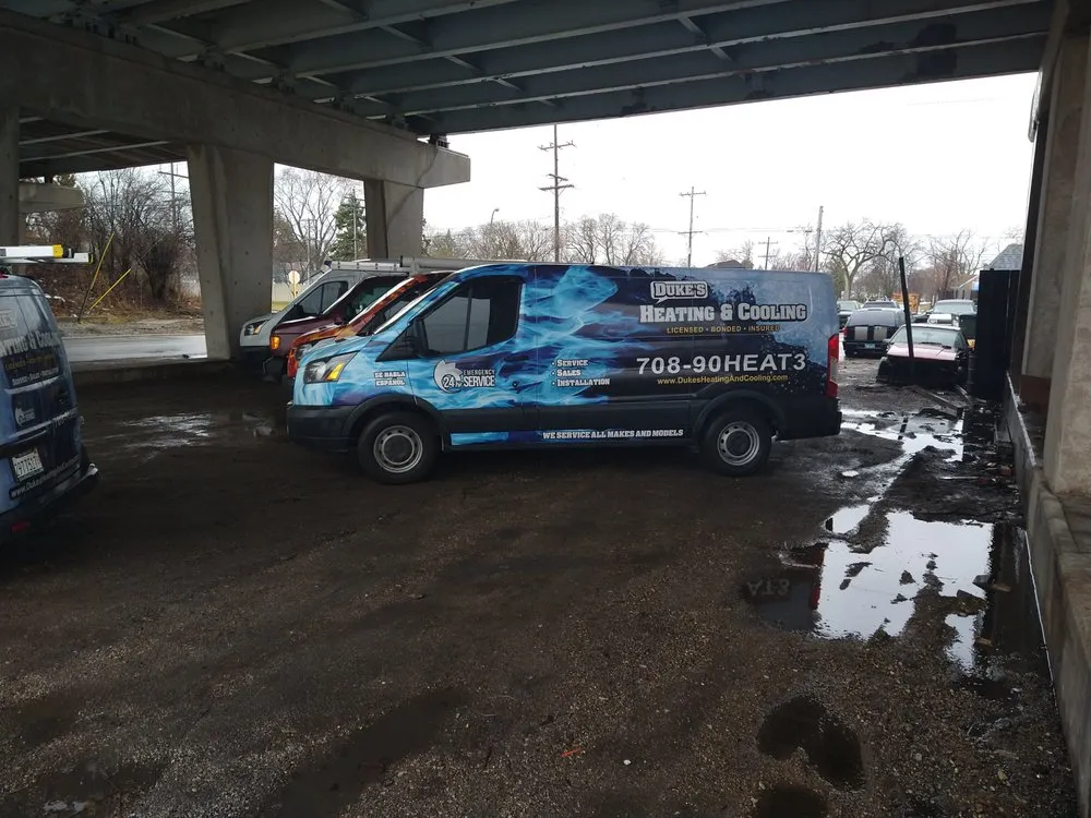 Slide of Dukes Heating