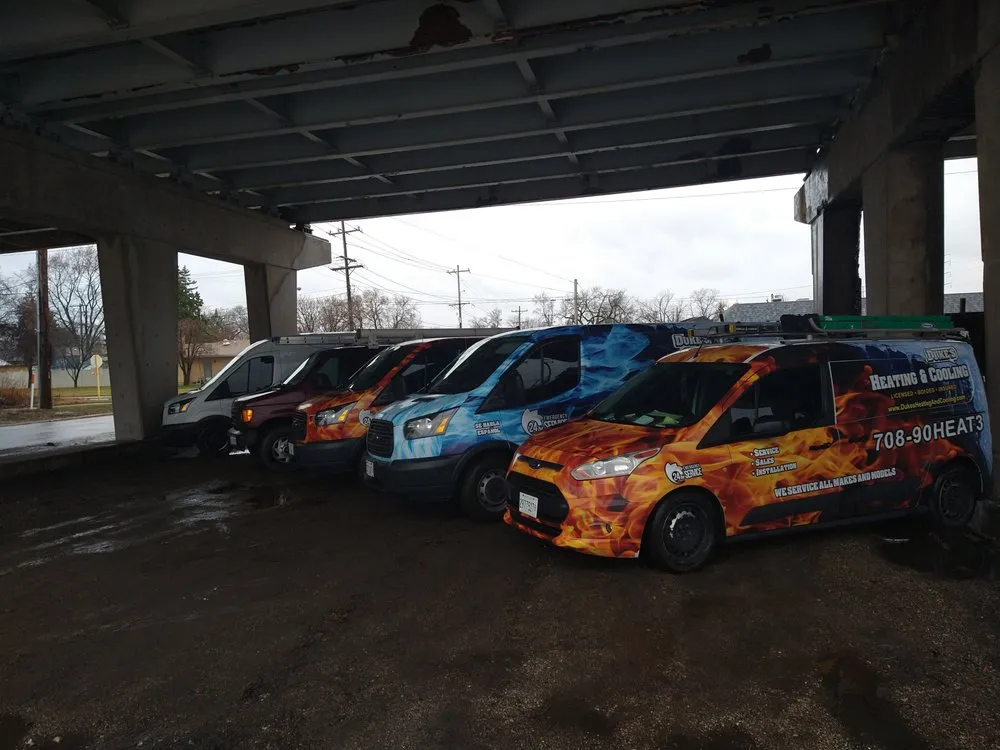 Slide of Dukes Heating