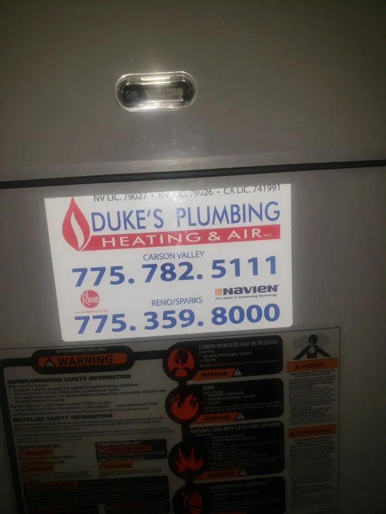 Slide of Dukes Plumbing Heating & Air