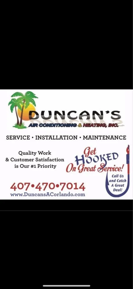 Slide of Duncan's Air Conditioning & Heating