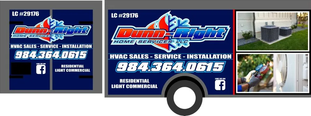Emergency heating and cooling service near you across Timberlake, NC - Dunn-Right Home services