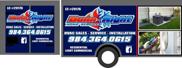 Dunn-Right Home services Logo