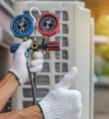 Dunn Wright Heating and Cooling Logo