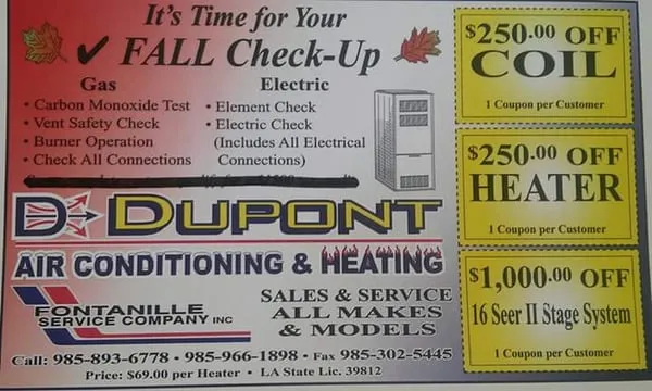 Dupont A/C & Heating