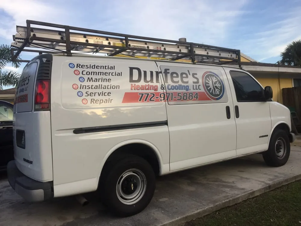 Slide of Durfee's Heating & Cooling