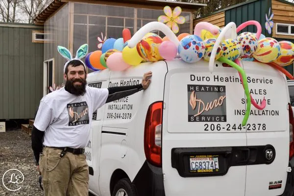 Duro Heating Service Logo