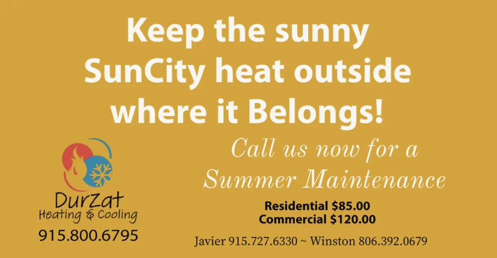 Slide of DurZat Heating & Cooling