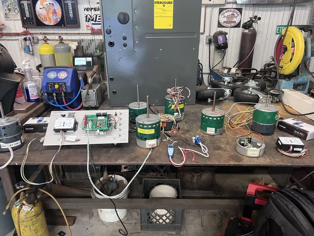 Slide of Dustin's Mechanical