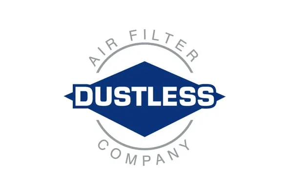 Dustless Air Filter Company Logo