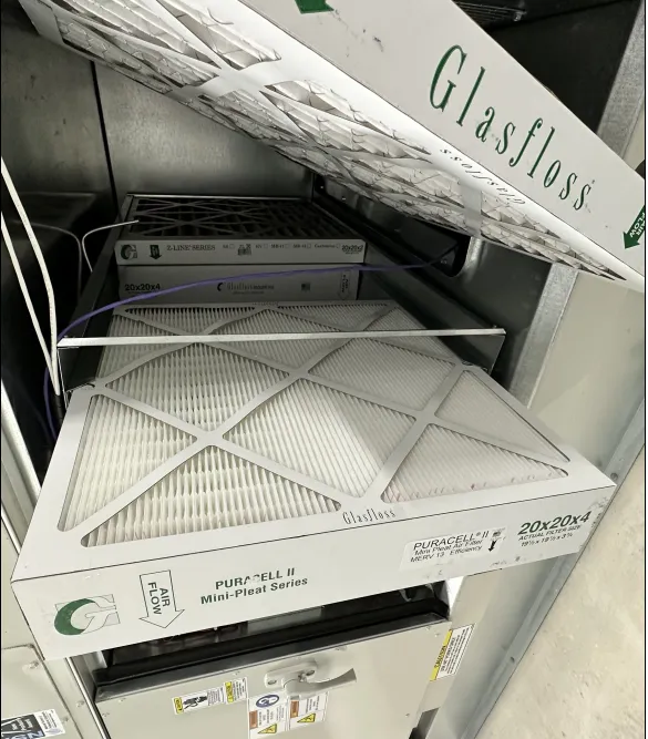 Slide of Dustless Air Filter