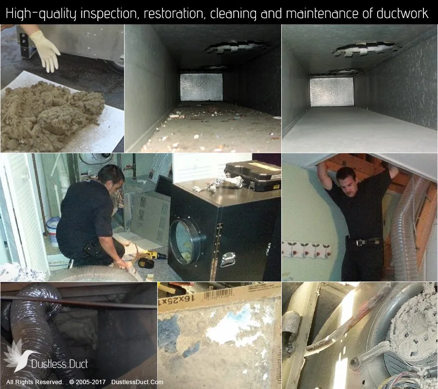 Slide of Dustless Duct -Arlington