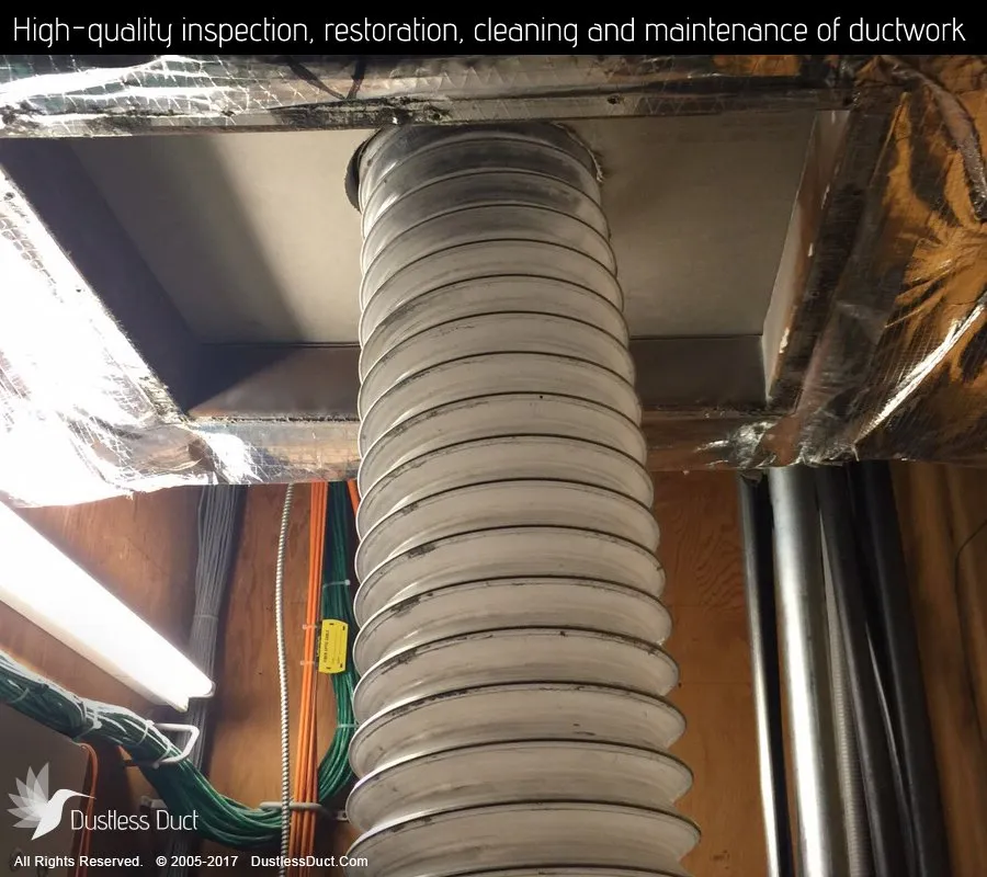 Slide of Dustless Duct -Arlington