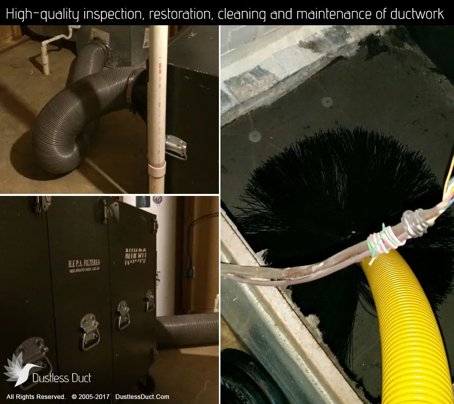 Slide of Dustless Duct -Arlington