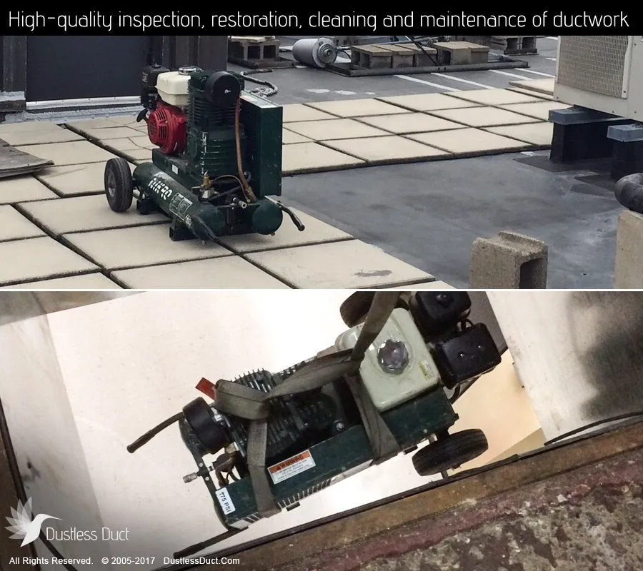 Slide of Dustless Duct -Arlington