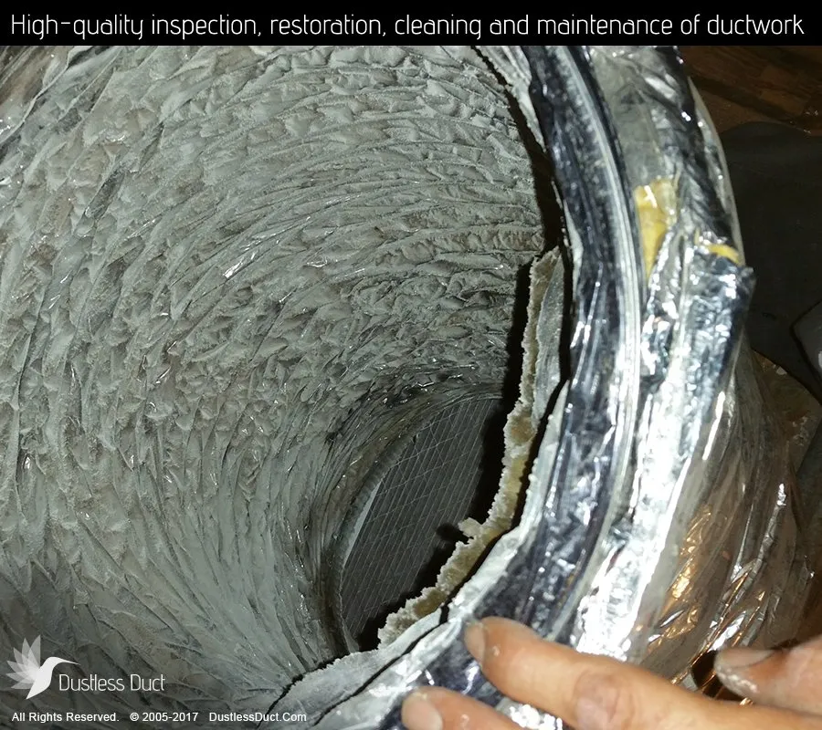 Slide of Dustless Duct -Arlington