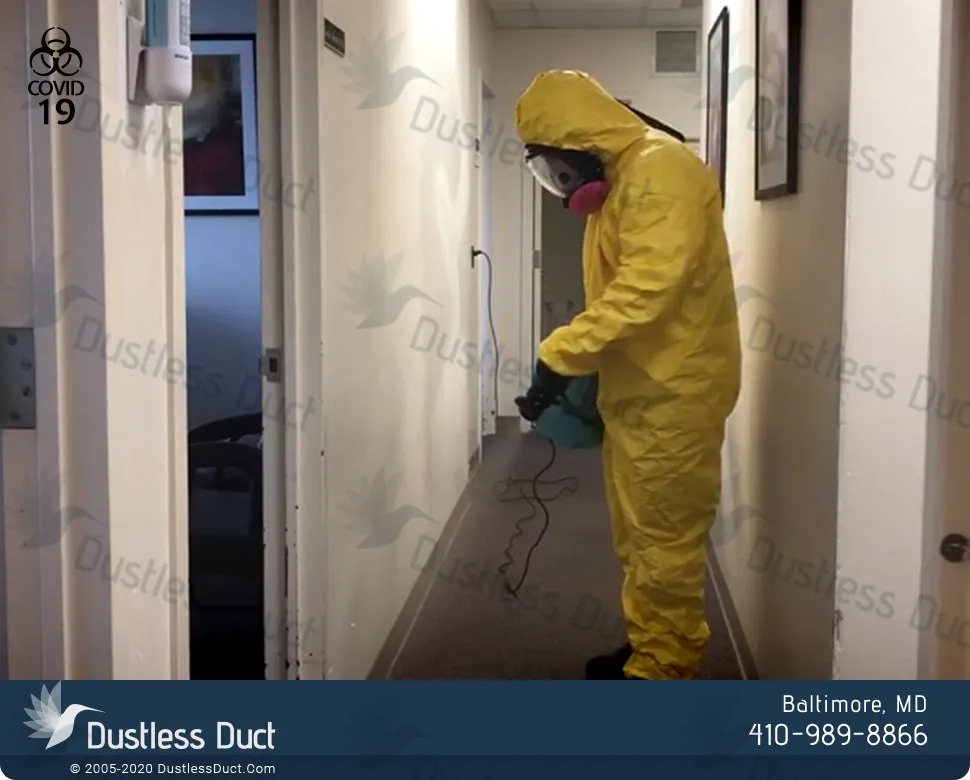 Slide of Dustless Duct of Baltimore