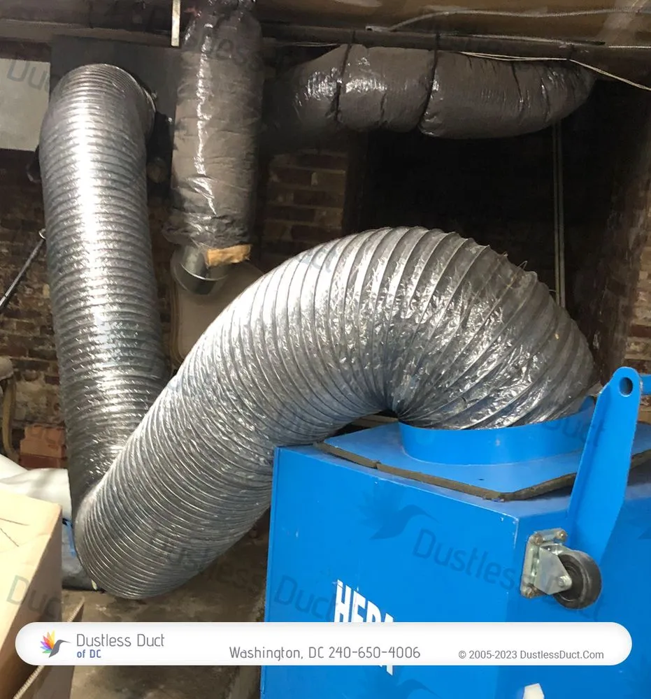 Slide of Dustless Duct
