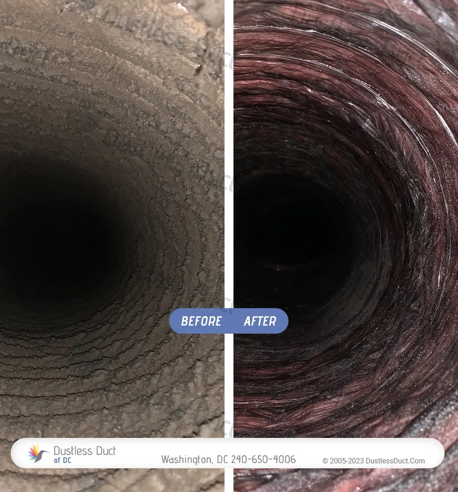 Slide of Dustless Duct