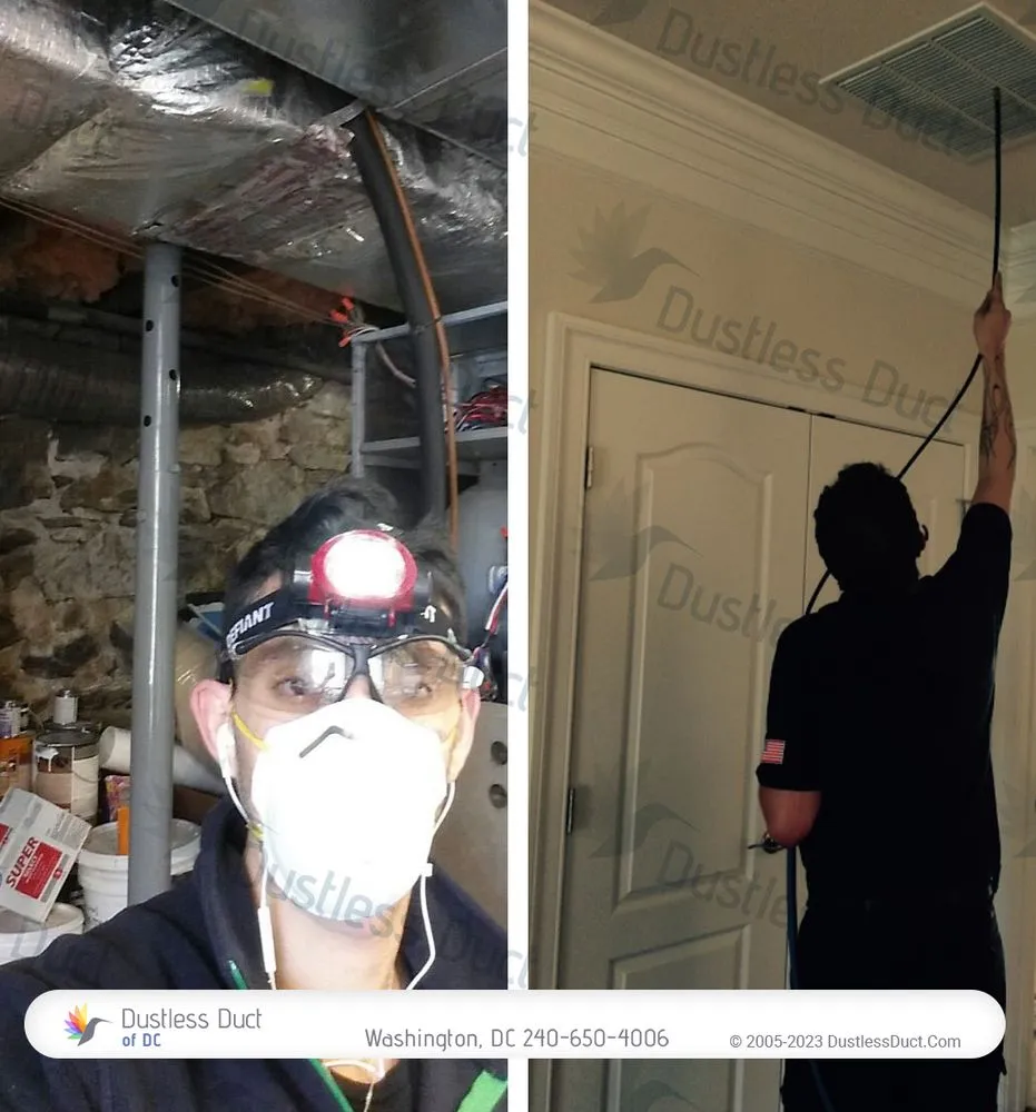 Slide of Dustless Duct