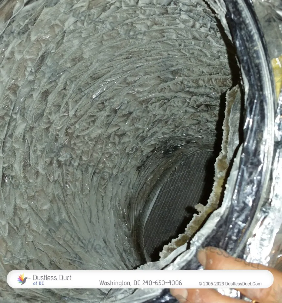 Slide of Dustless Duct