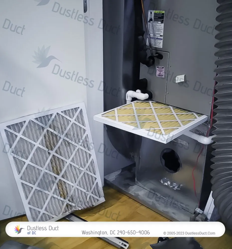 Slide of Dustless Duct