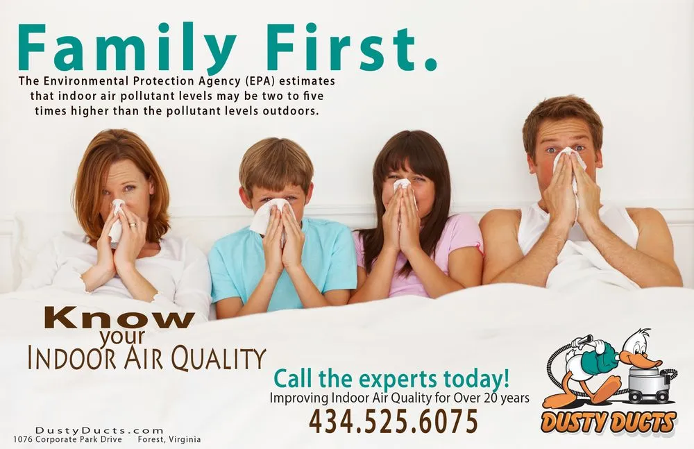 Slide of Dusty Ducts