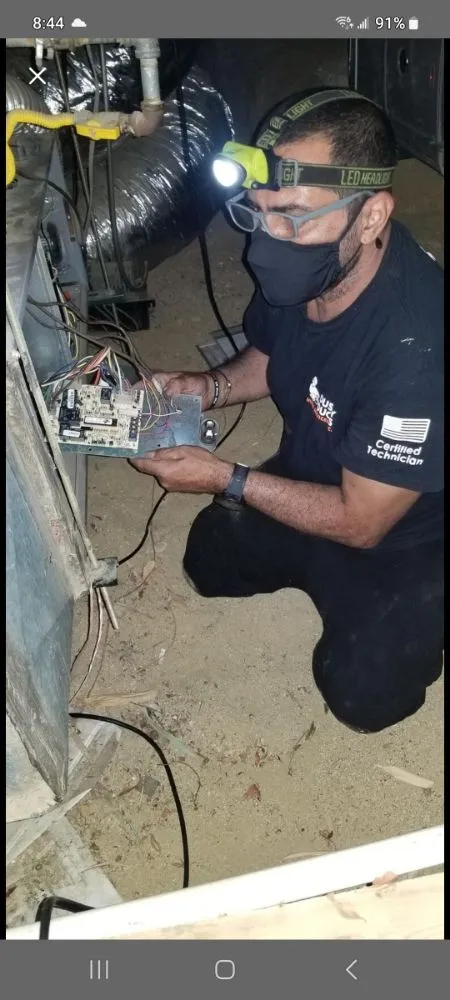 Slide of Dusty Ducts HVAC Services