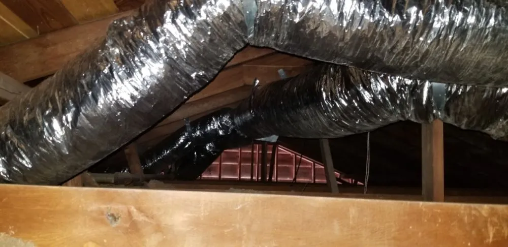 Slide of Dusty Ducts HVAC Services