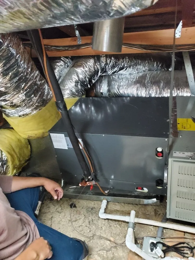 Slide of Dusty Ducts HVAC Services