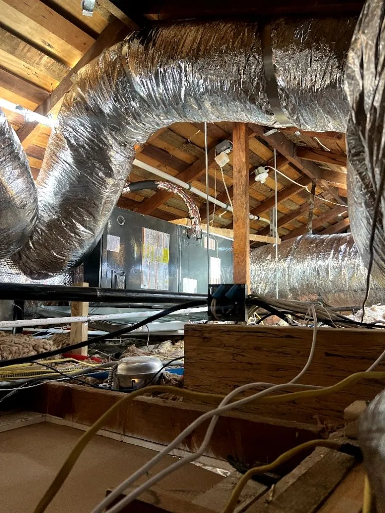 Slide of Dusty Ducts HVAC Services