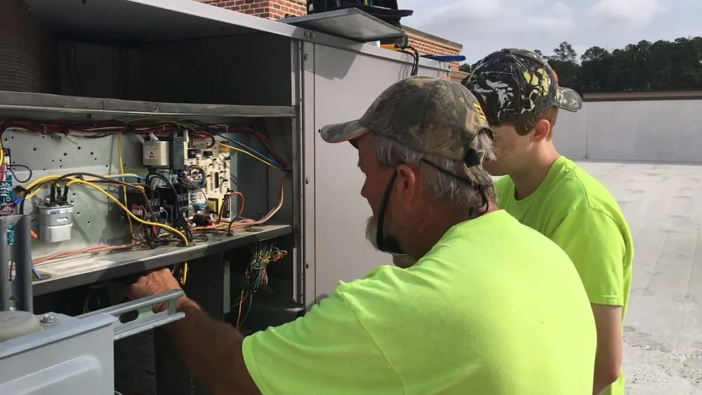 Slide of DWP Heating and Cooling Service