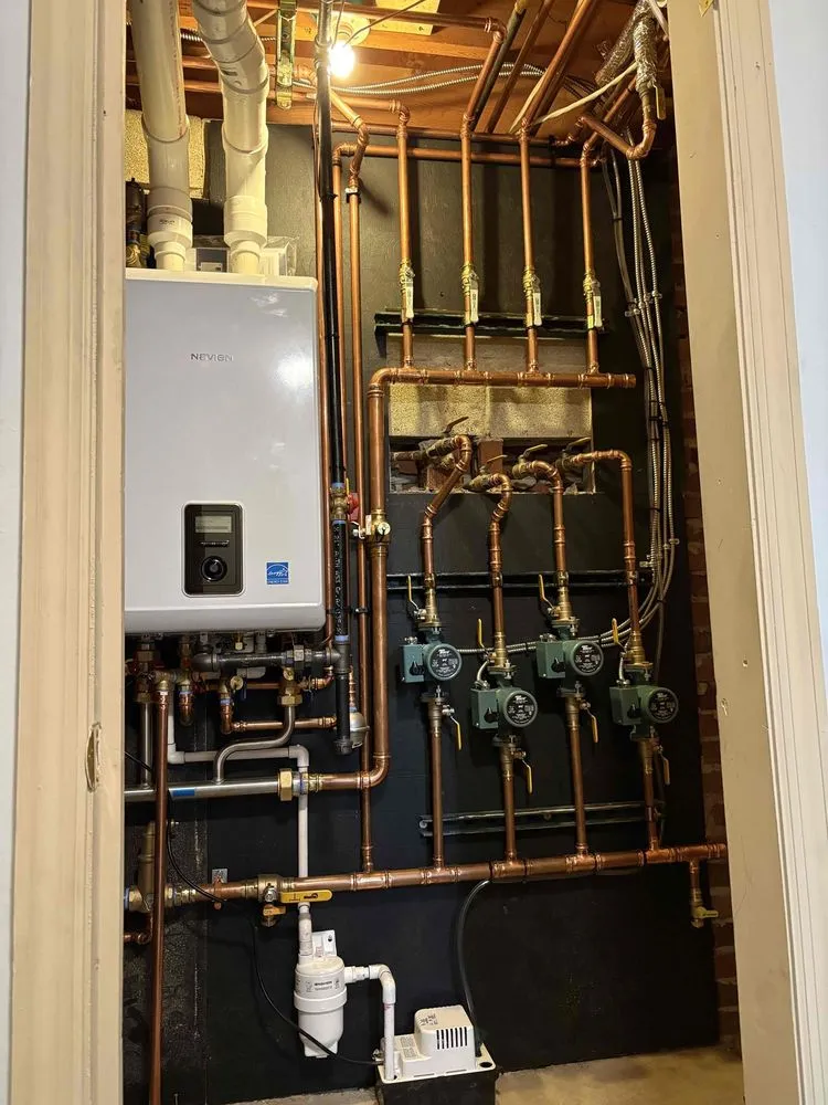 Slide of Dye Plumbing & Heating Service