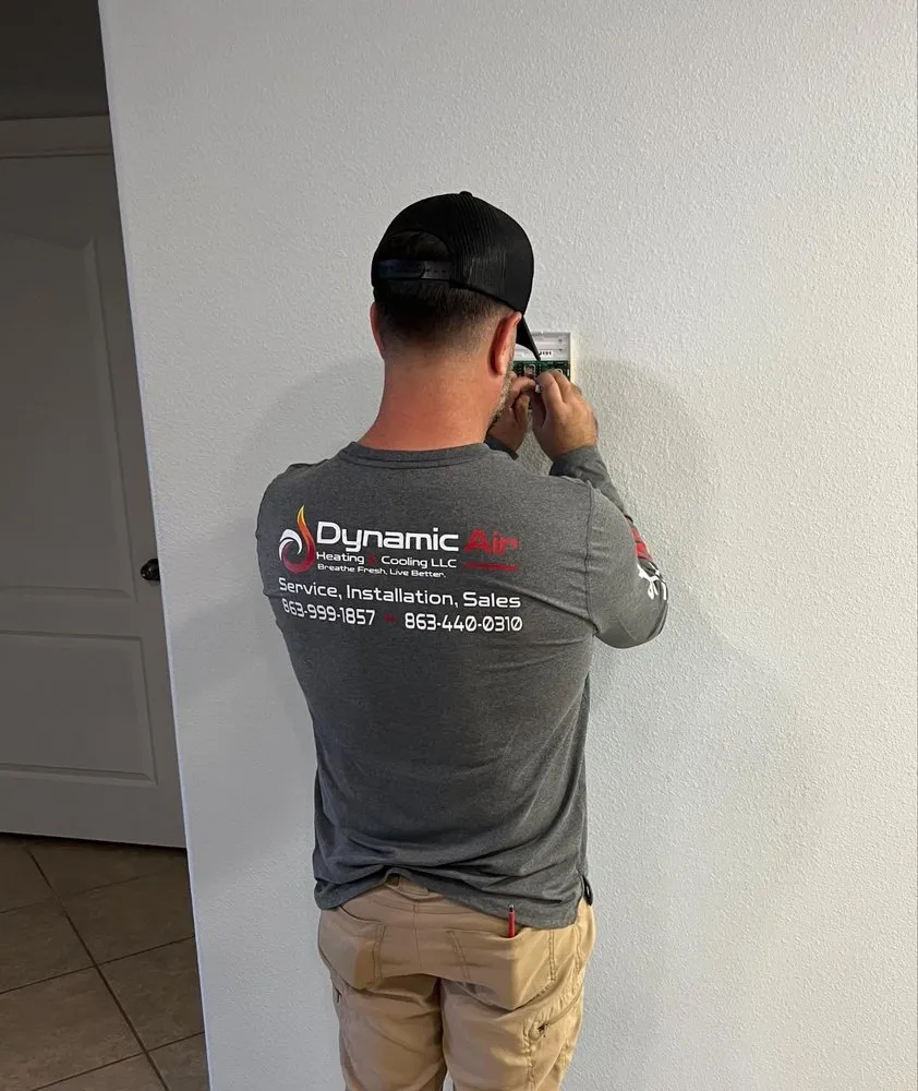 Slide of Dynamic Air Heating & Cooling