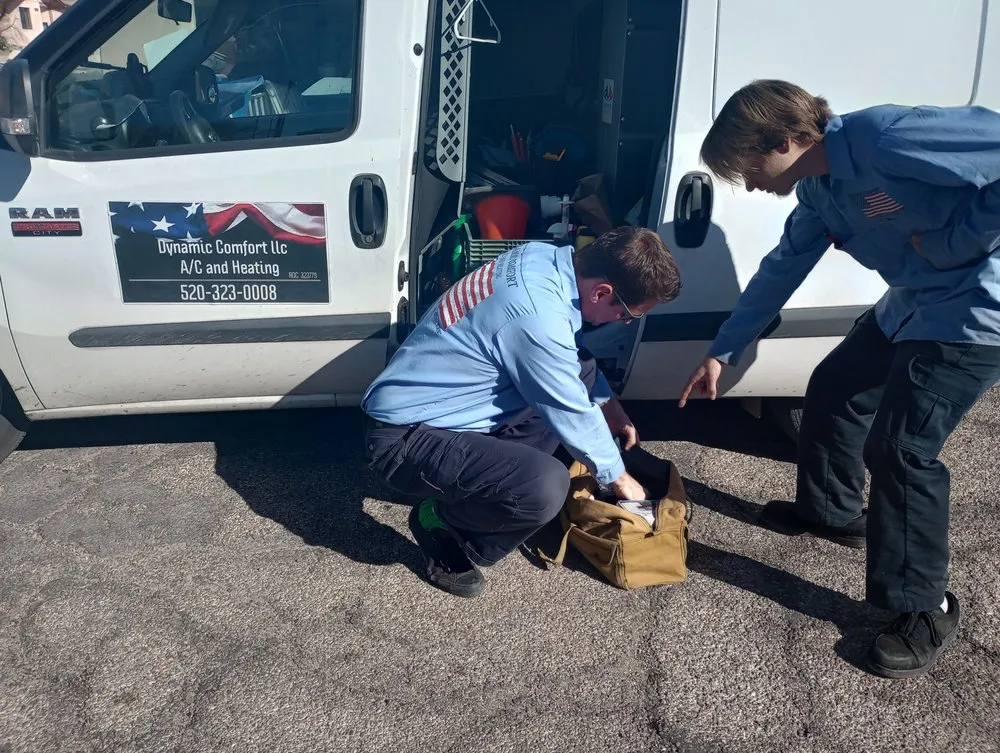 Slide of Dynamic Comfort AC and Heating