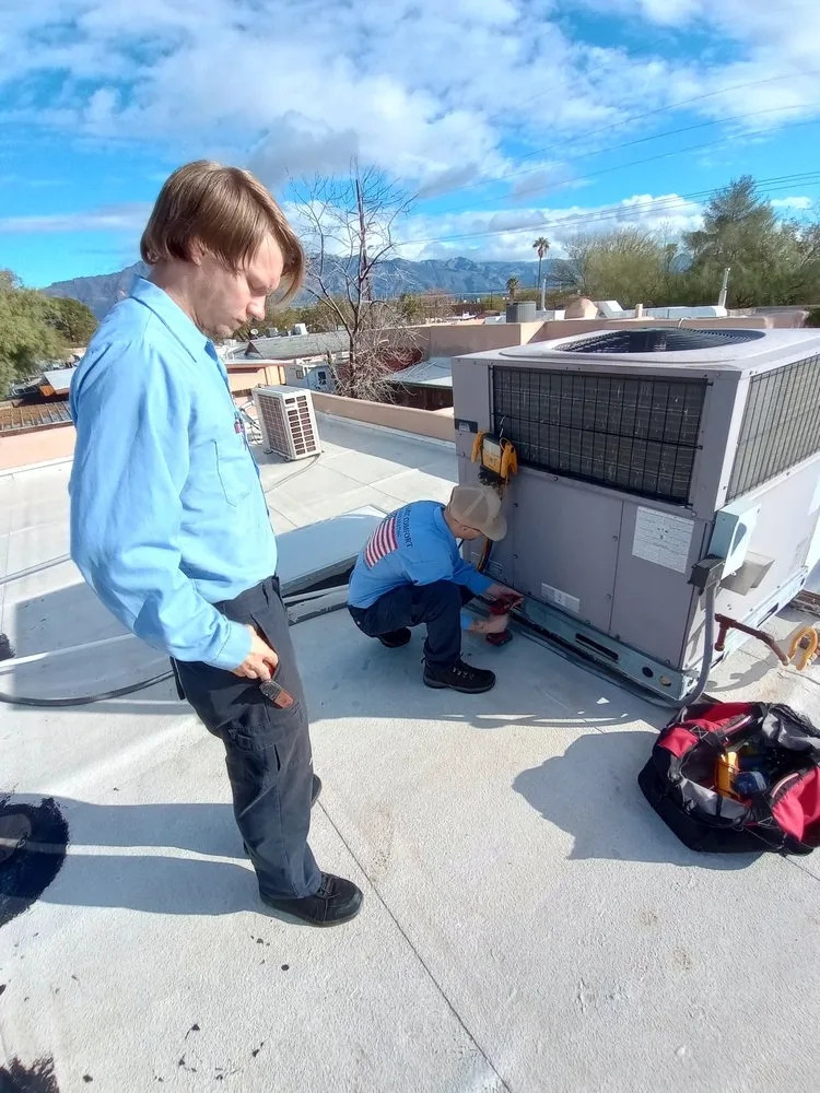 Slide of Dynamic Comfort AC and Heating