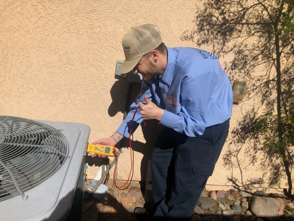 Slide of Dynamic Comfort AC and Heating