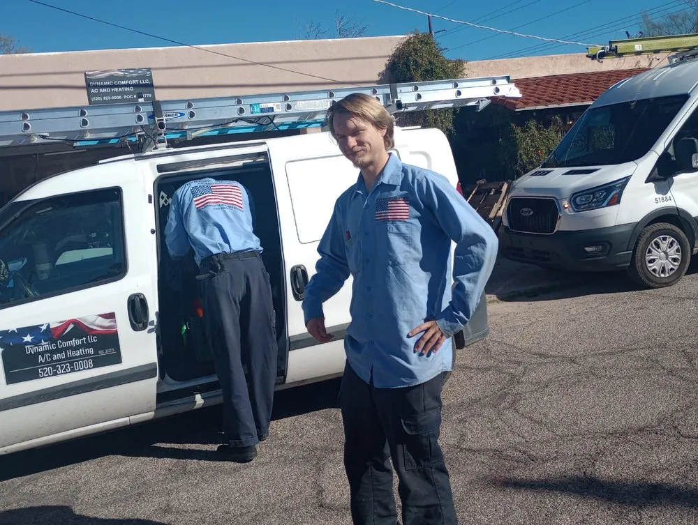 Slide of Dynamic Comfort AC and Heating