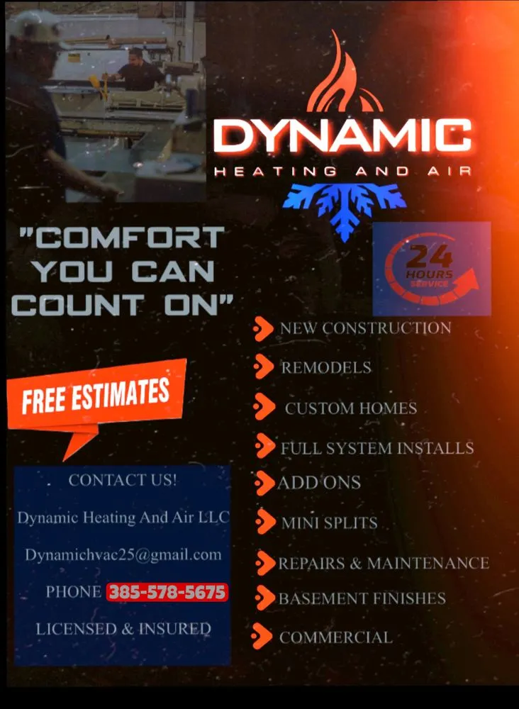 Slide of Dynamic Heating & Air