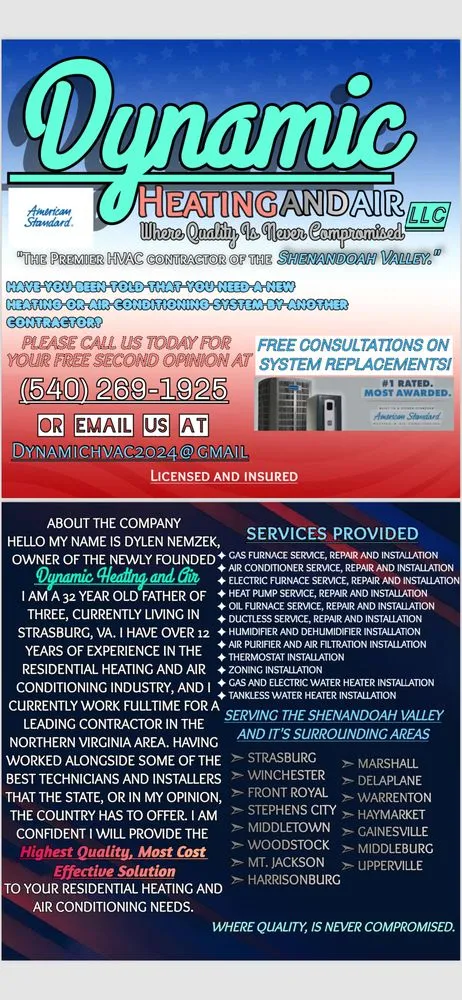 Slide of Dynamic Heating And Air