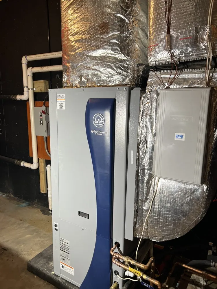 Slide of Dynamic Heating, Cooling & Geothermal