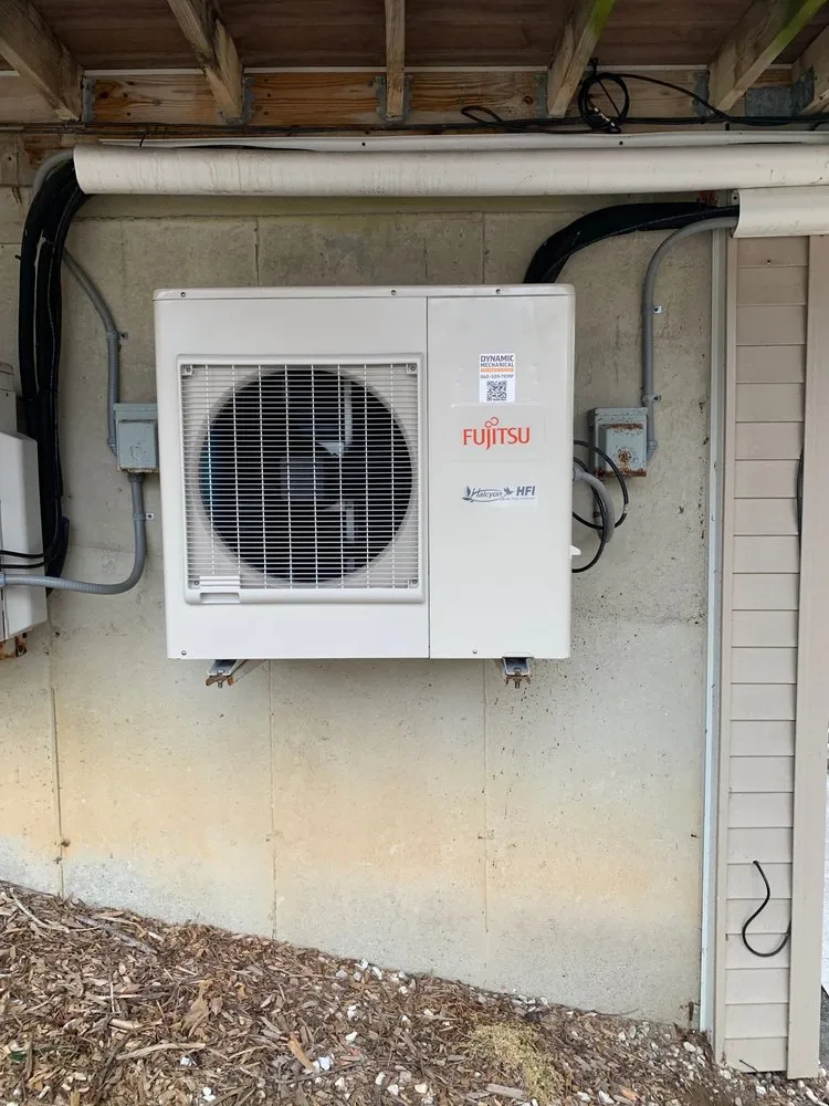 Slide of Dynamic Heating, Cooling & Geothermal