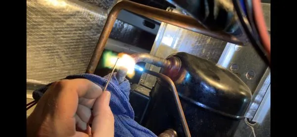 E & W HVAC Service Logo