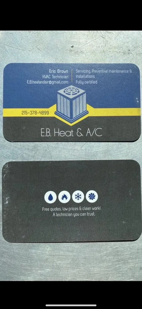 Slide of E B Heat & AC