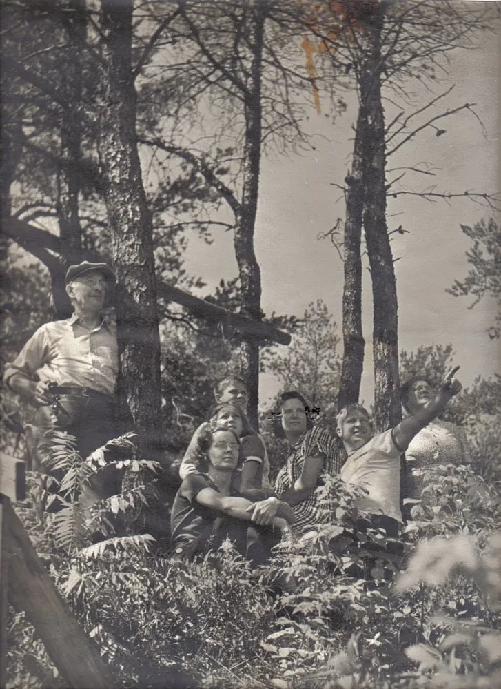 Slide of E C Merrill