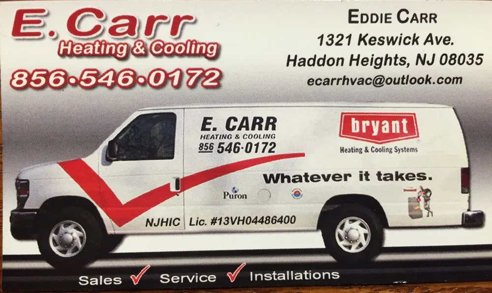 Slide of E Carr Heating & Cooling