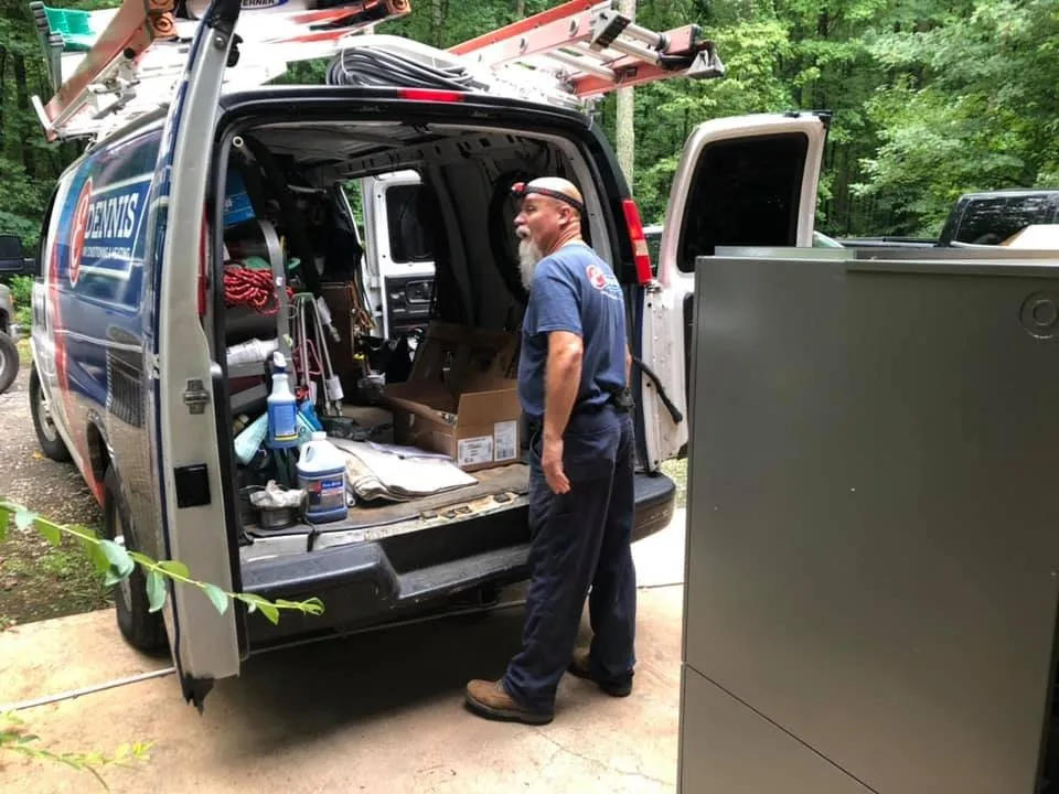 Slide of E. Dennis Heating, Cooling, Plumbing & Electrical