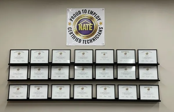 E. Smith Heating & Air Conditioning Logo