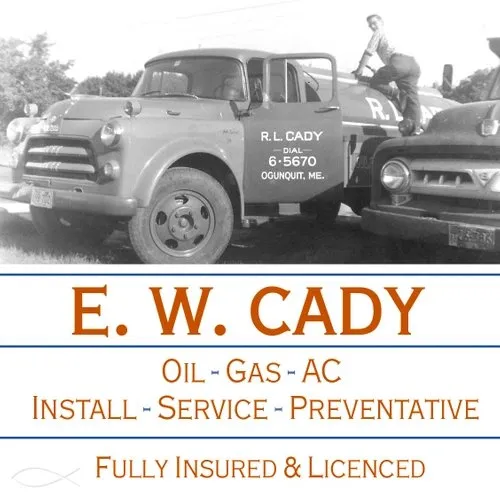 Slide of E W Cady