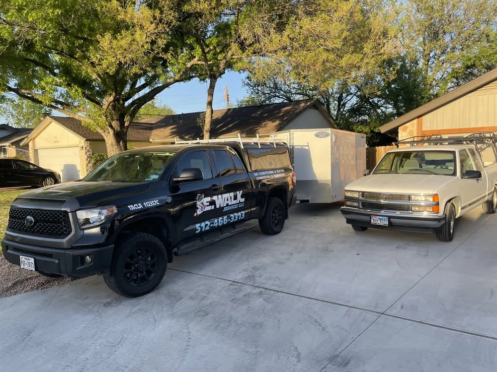 Slide of E. Walk Services