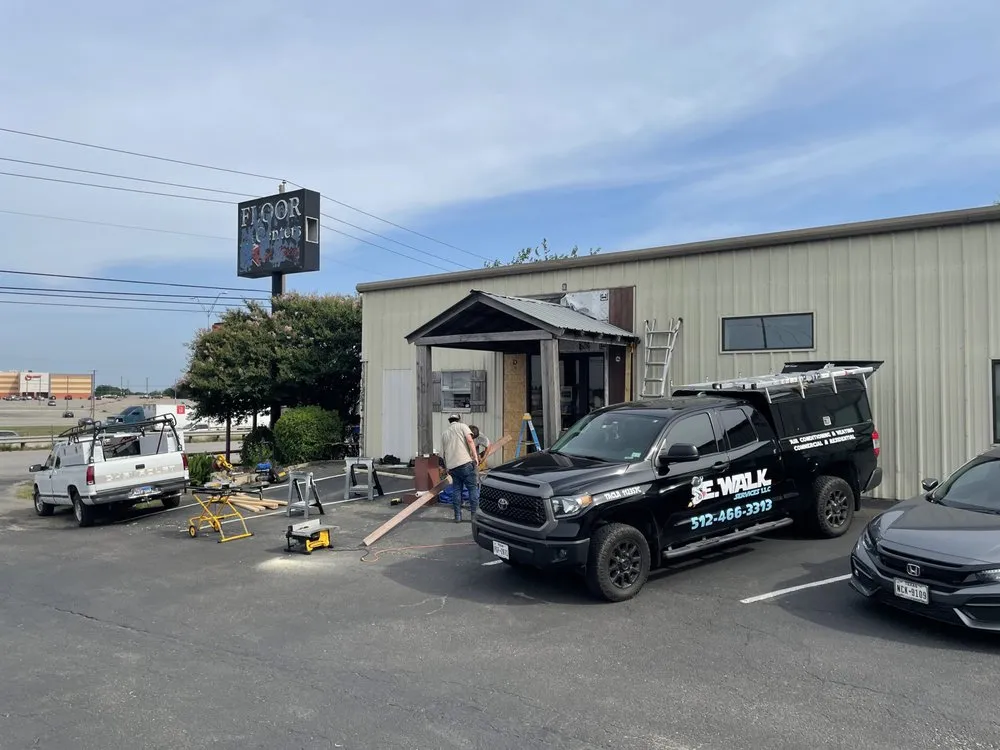 Slide of E. Walk Services